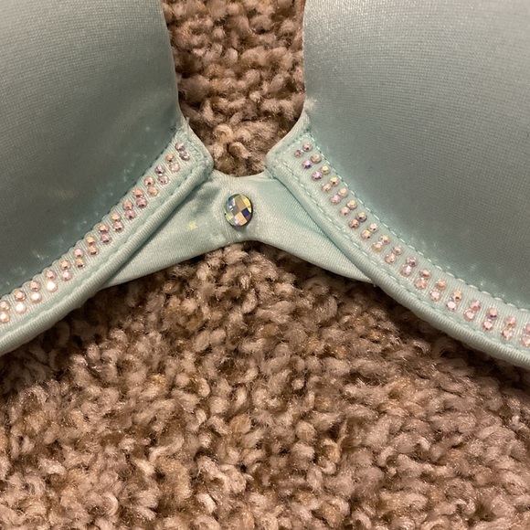 teal gem victoria’s secret push up bra - Picture 2 of 5